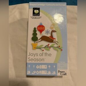 Cricut Joys of the Season Cartridge - Festive Designs